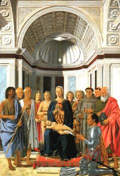 皮耶羅 德拉 弗朗西斯卡 Montefeltro Altarpiece